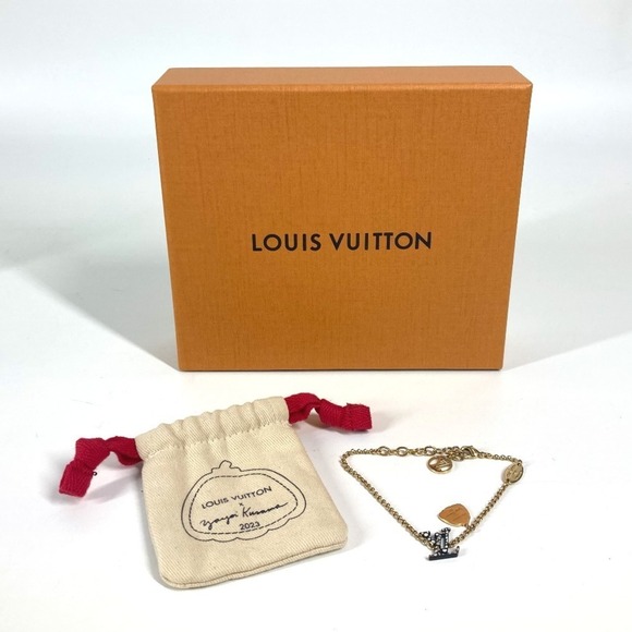 LOUIS VUITTON Black Charm Bracelet - Picture 9 of 9
